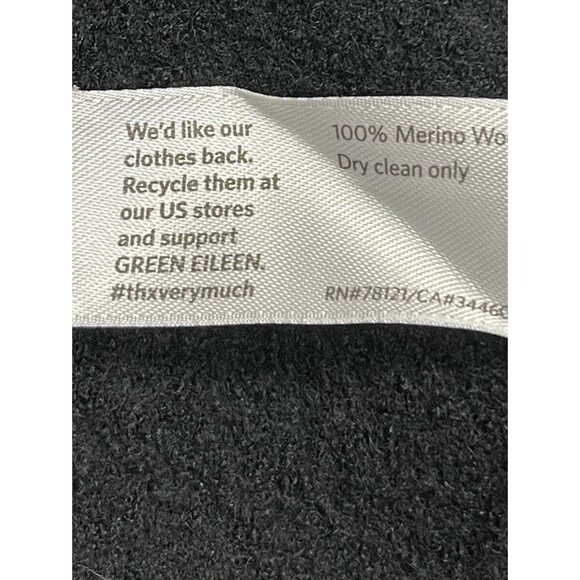 Eileen Fisher Women’s Wool Duster Coat Sleeveless Light Jacket. Size: XS/ - Picture 7 of 7